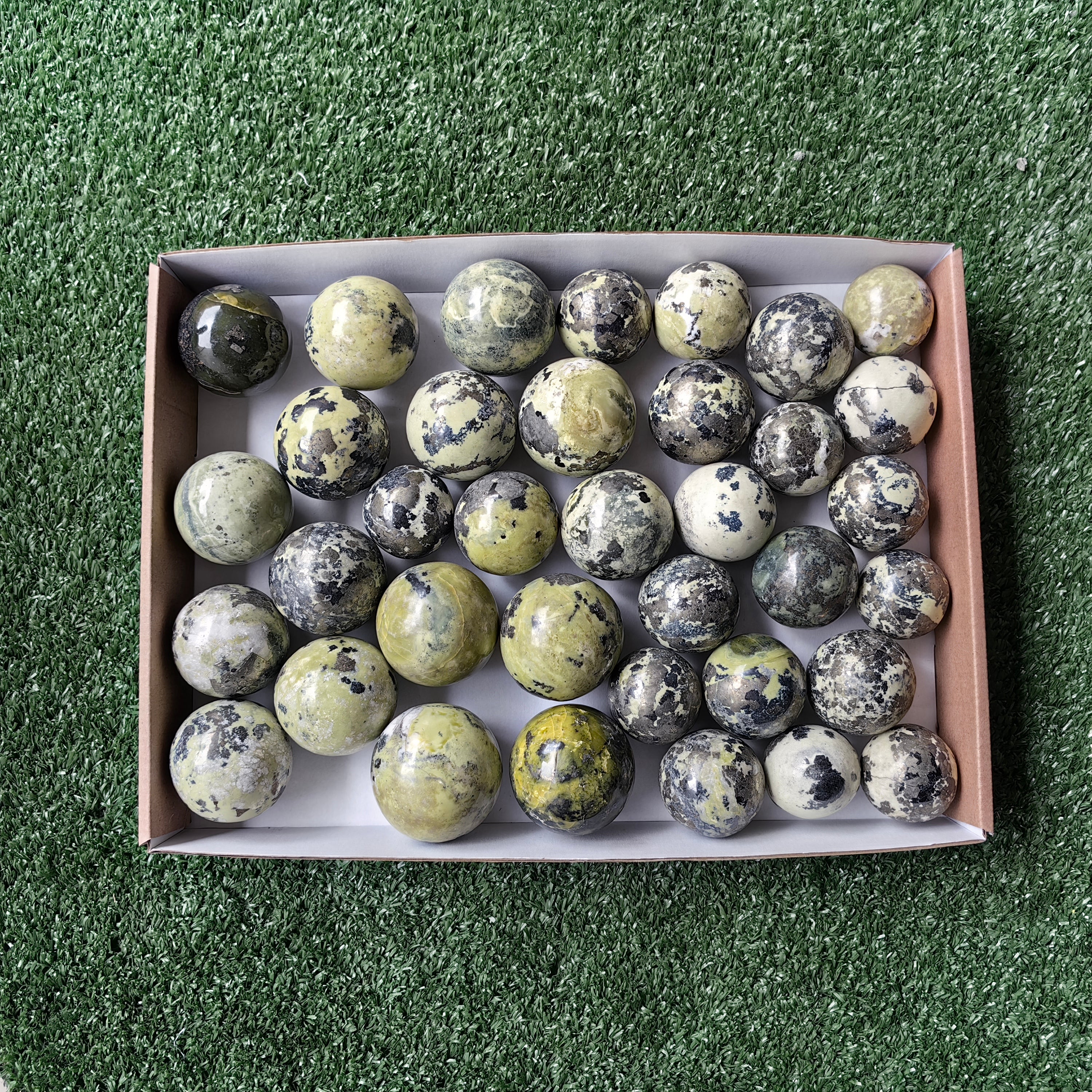 Lot 36 Serpentine Sphere