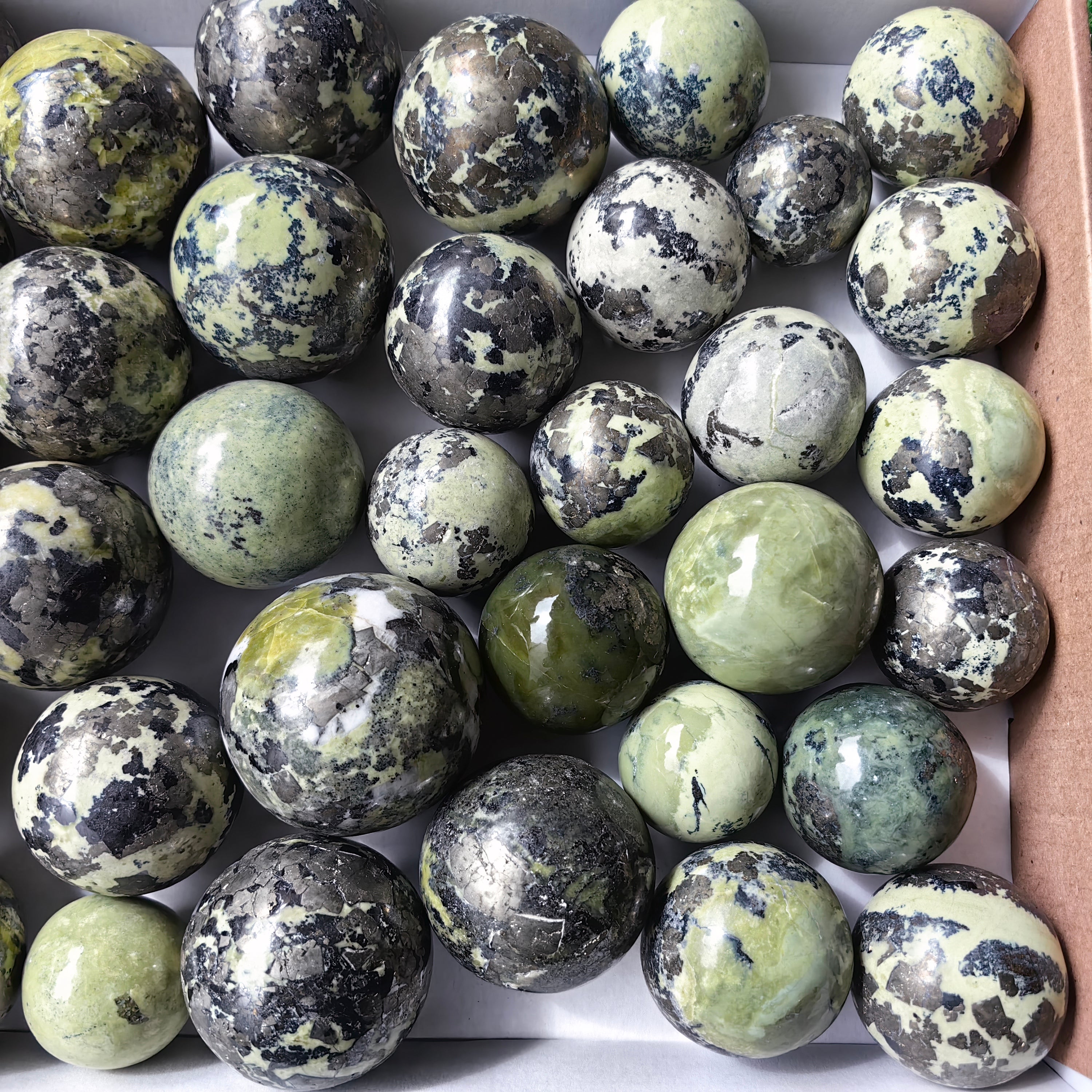 Lot 39 Serpentine Sphere