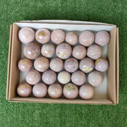 Lot 27 pcs phosphosiderite sphere