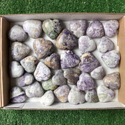 Lot 32 pcs Bolivianite heart