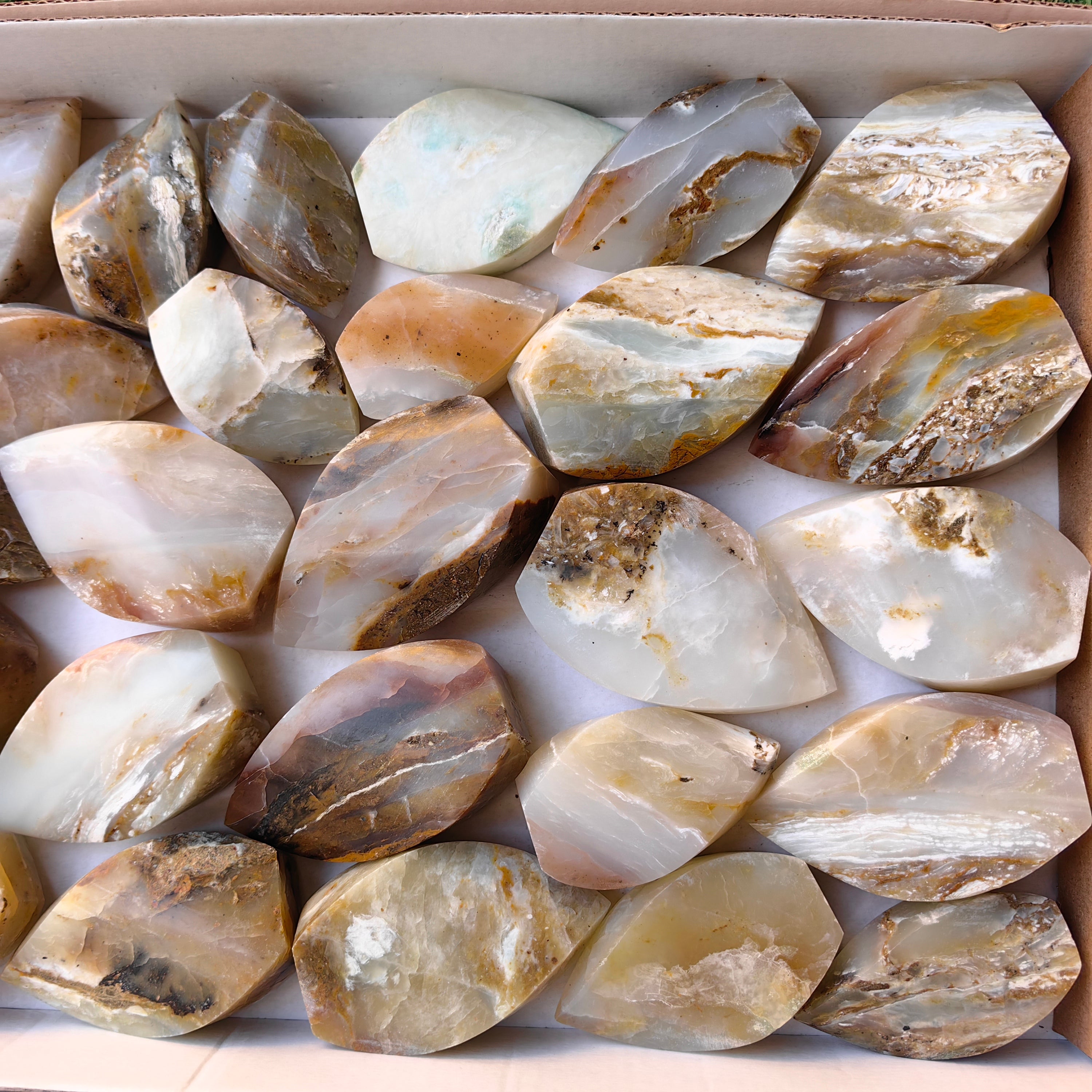 Lot 26 pcs Andean Opal Flame
