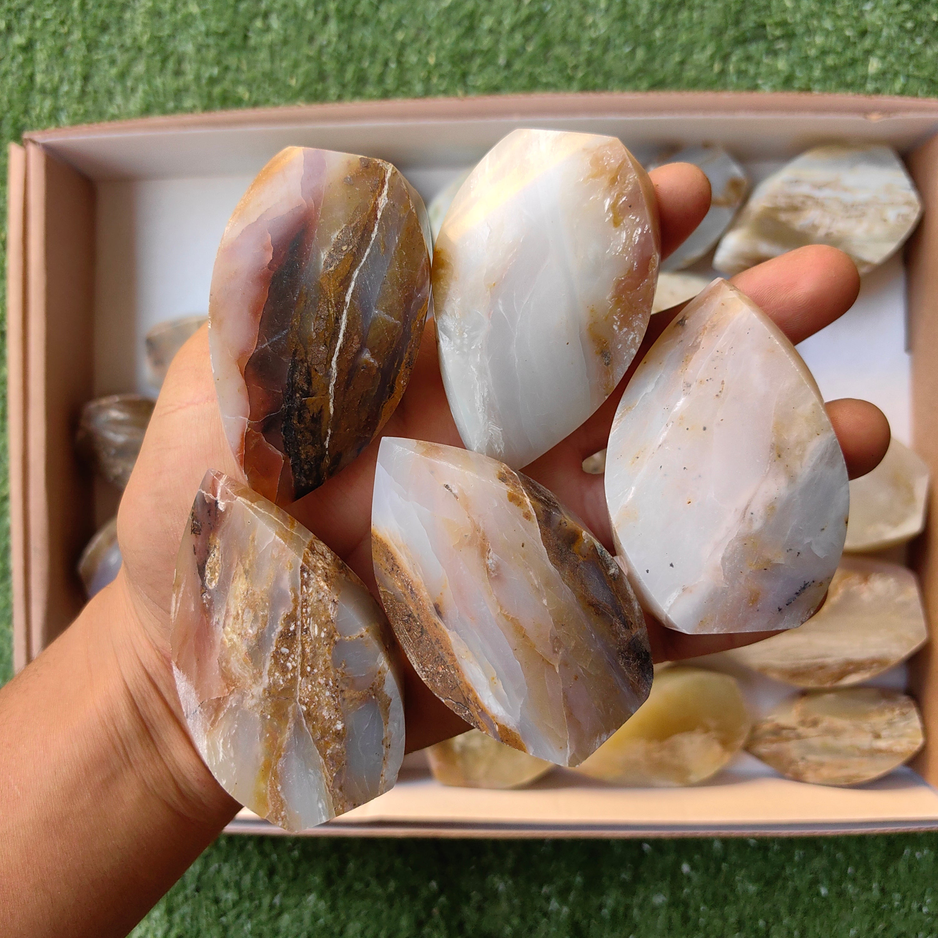 Lot 26 pcs Andean Opal Flame