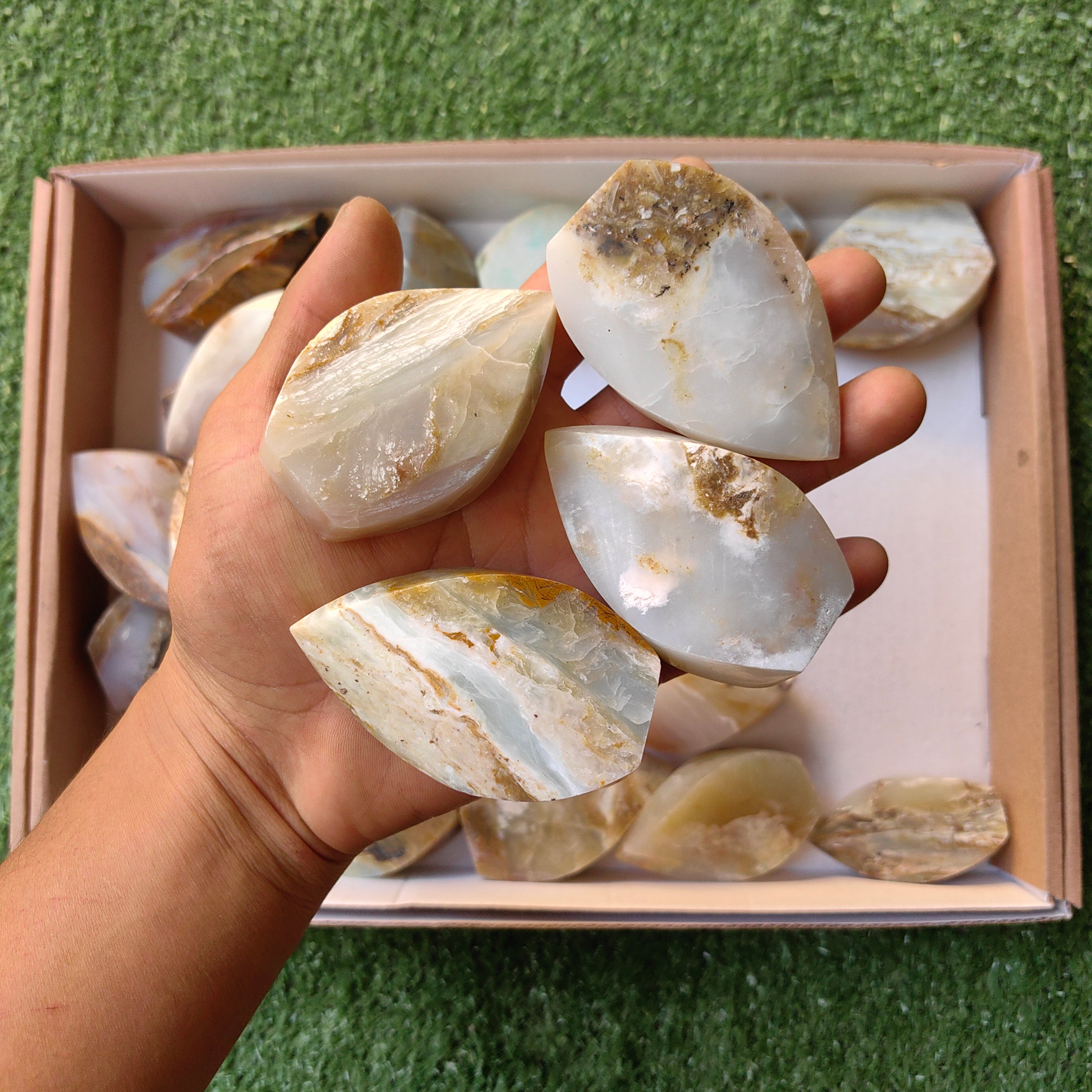 Lot 26 pcs Andean Opal Flame
