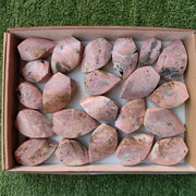Lot 22 pcs Rhodonite Flame
