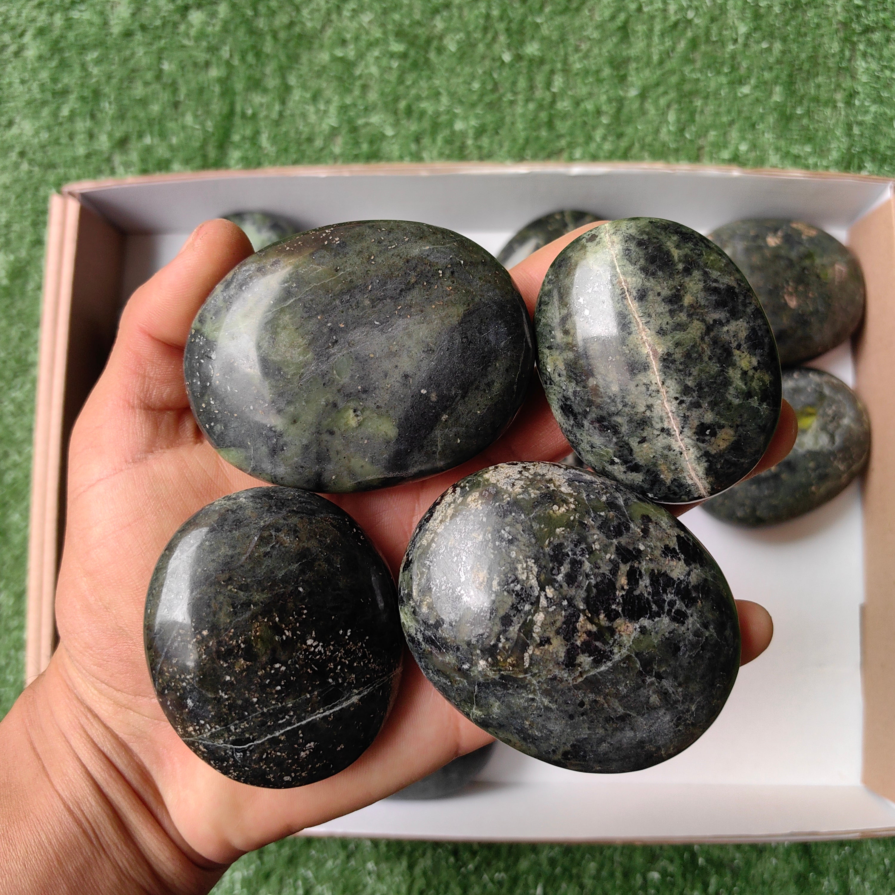 Lot 20 pcs Nefrite palm
