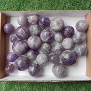 Lot 28 pcs Amatist Sphere
