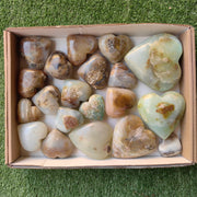 Lot 20 pcs Andean Opal Heart
