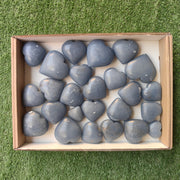 Lot 25 pcs Angelite Heart