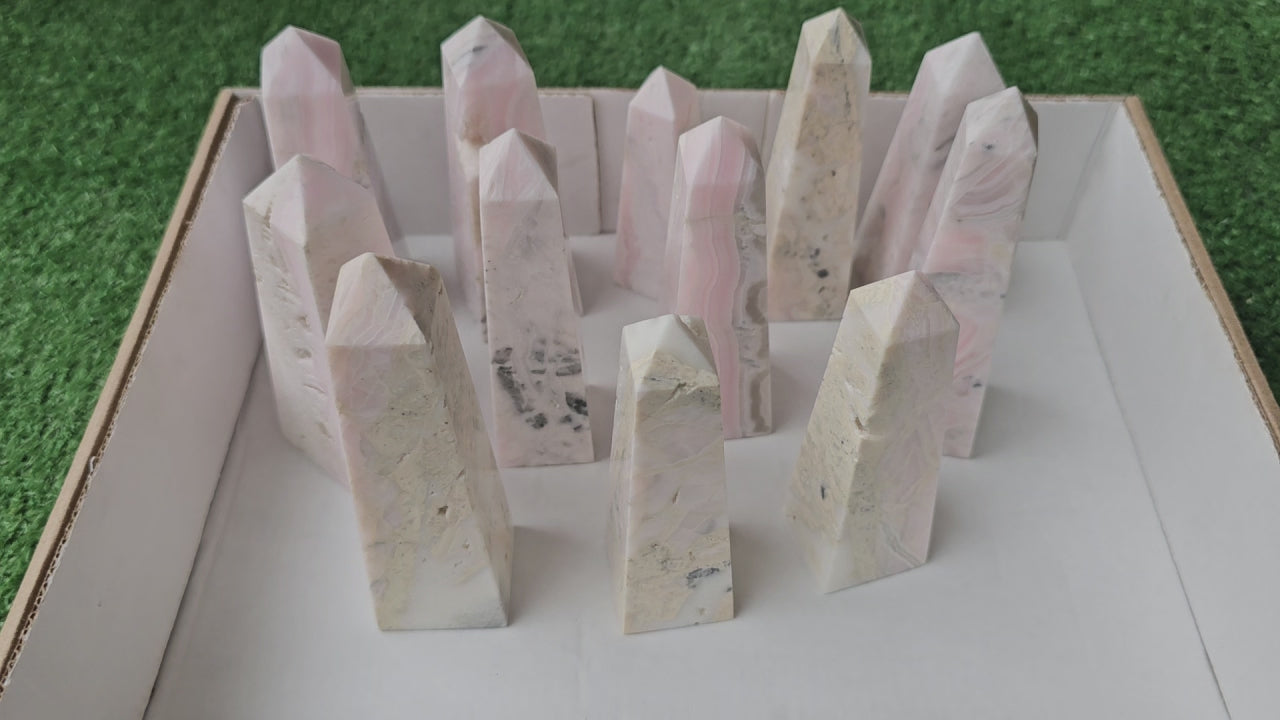 Load video: Lot 12 Mangano Calcite Tower