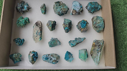 Lot 20 Chrysocolla on Quartz