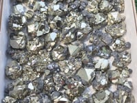 Load video: Lot 71 pcs Pyrite with Galena, Huanzala Mine, Peru