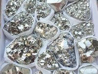 Load video: Lot 22 pcs Pyrite with Galena, Huanzala Mine, Peru