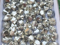 Load video: Lot 82 pcs Pyrite with Galena, Huanzala Mine, Peru