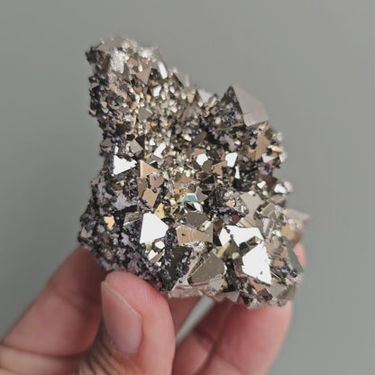 Galena with Pyrite octahedral