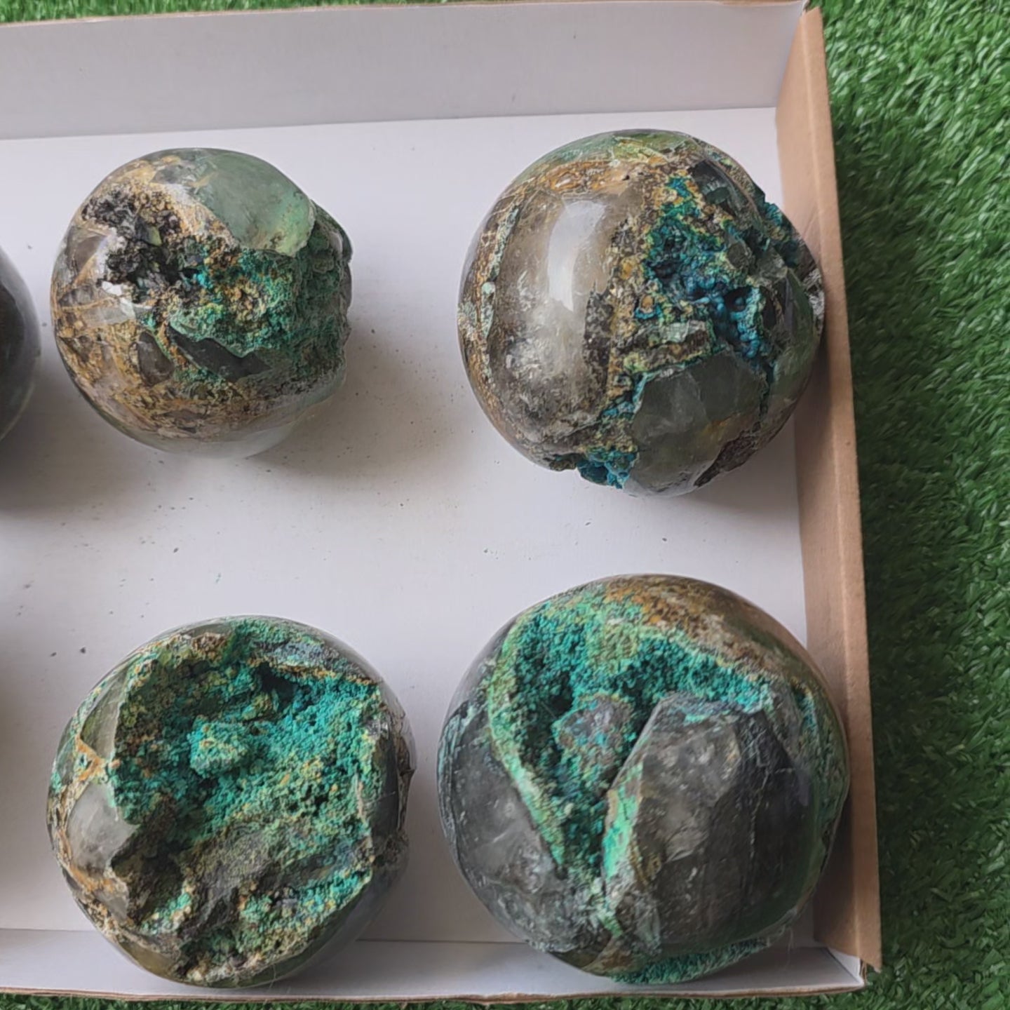 Load video: lot 6 pcs Quantum Quattro Sphere