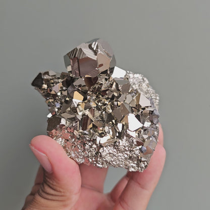 Galena with Pyrite octahedral