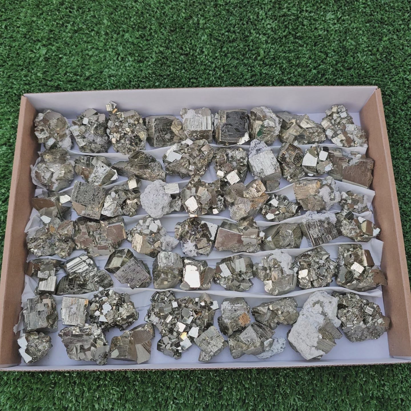 Load video: 56 pc Pyrite Cubic