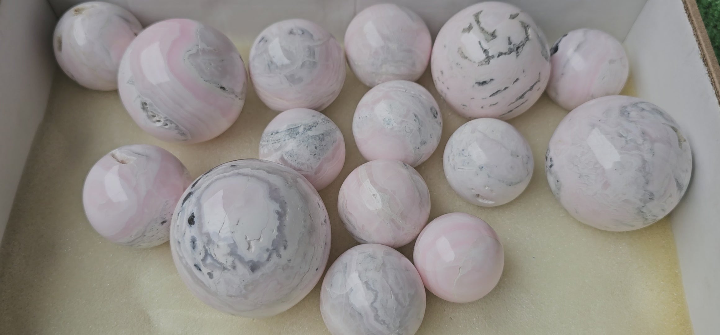 Load video: Lot 15 Mangano Calcite Sphere