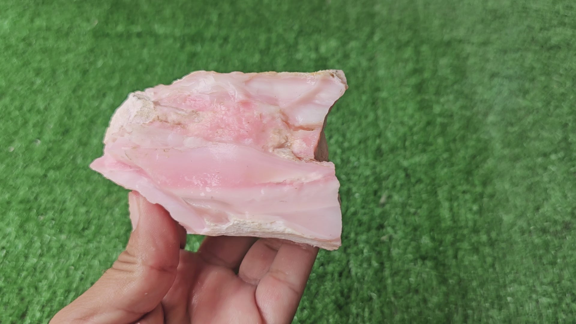 Load video: Pink Opal rough (1 pc)