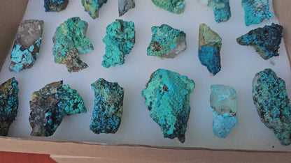 Lot 18 Chrysocolla Quartz Rough