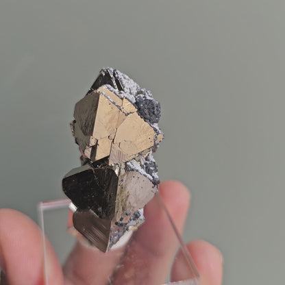 pyrite octahedral