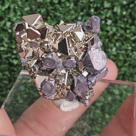 Galena with Pyrite octahedral