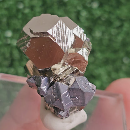 Galena with Pyrite octahedral